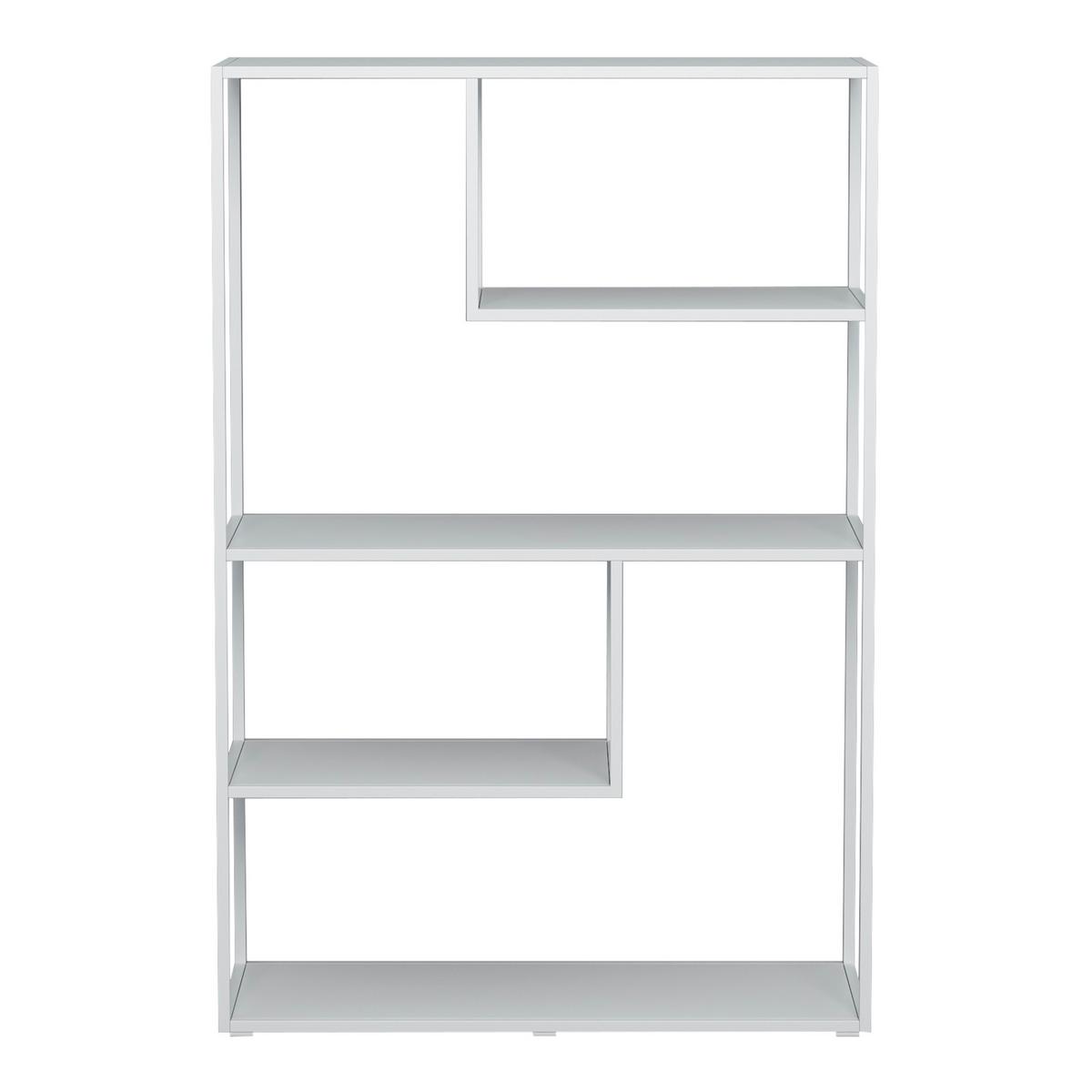 STANDREGAL Sievi - Weiß, Metall (85/126/35cm) - [en.casa]