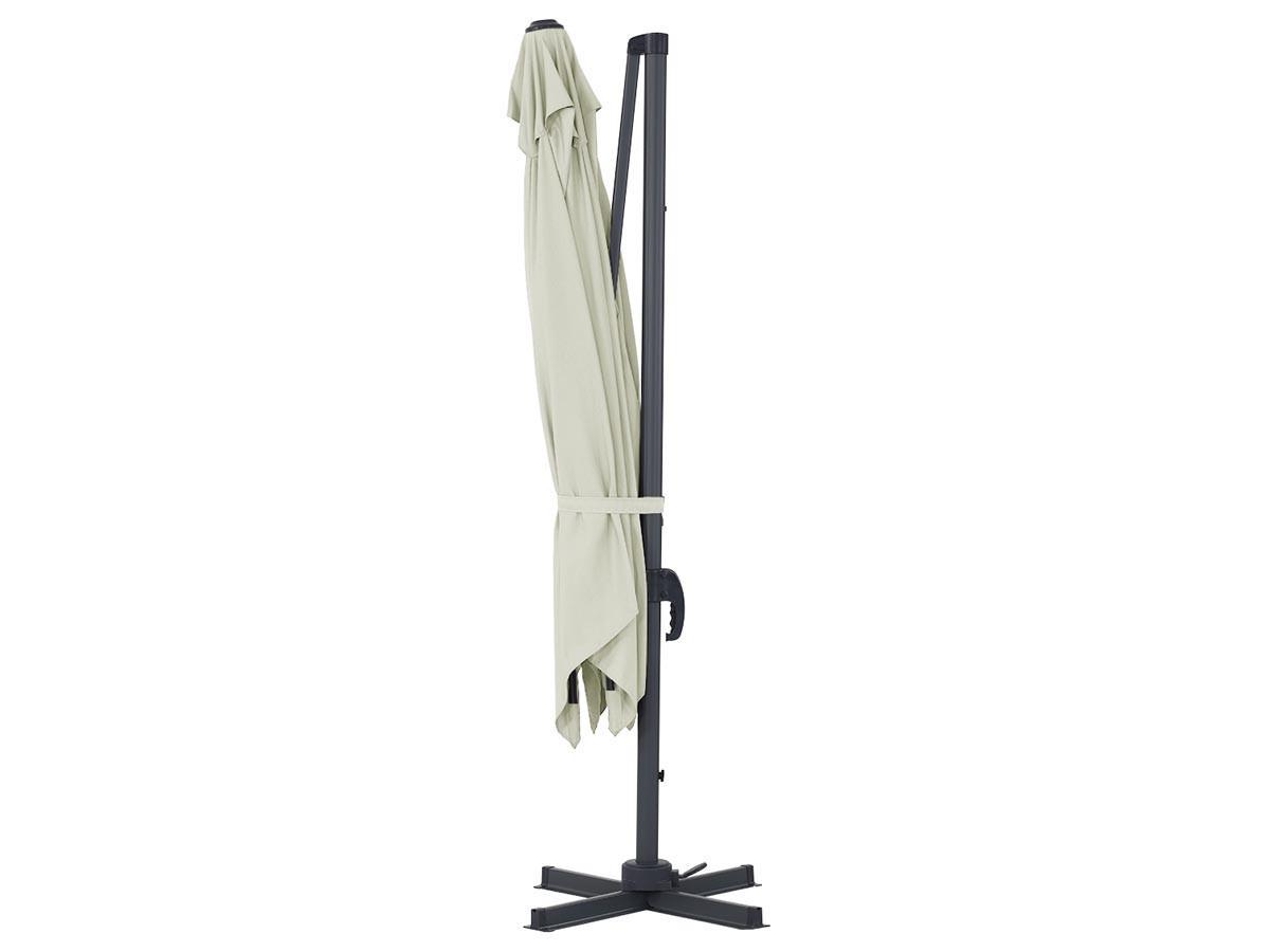 SONNENSCHIRM sun 3 Ekru - Beige, Metall (300/300cm) - Habitat Garten