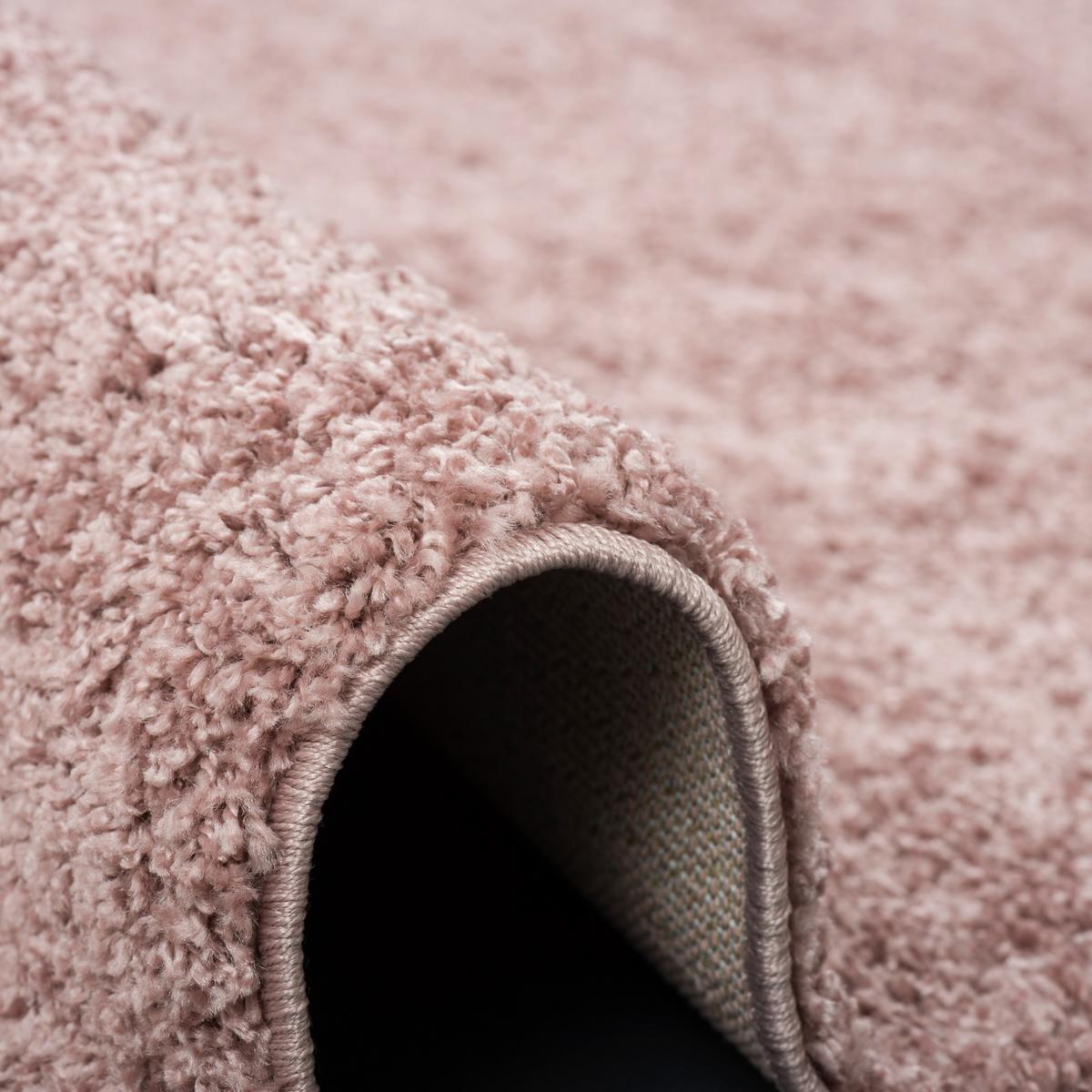 HOCHFLOR LANGFLOR TEPPICH ALOHA - Altrosa, Textil (60/110cm) - Pergamon