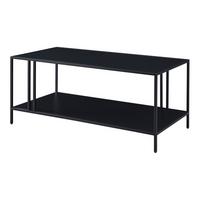 COUCHTISCH Kumlinge 110/55/47 cm - Schwarz, Metall (55/110/47cm) - [en.casa]