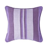 KISSENHÜLLE Morocco Stripe 60/60 cm, 100% Baumwolle - Lila, Textil (60/60cm) - Homescapes