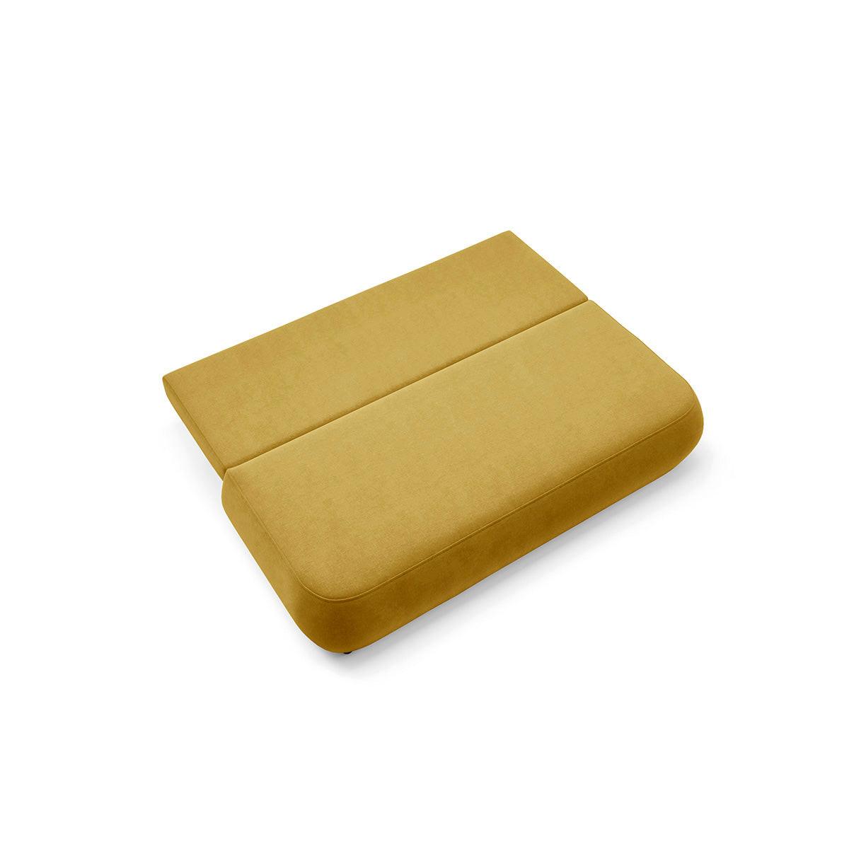 SOFA Antonio 3 Sitzplätze Gelb - Gelb, Holz (210/82/106cm) - Petits-meubles