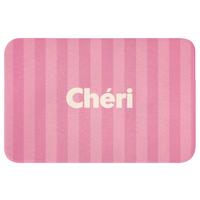 WC-VORLEGER Gestreift - Rosa - Chéri Toilettenvorleger 60x40 cm - Pink, Textil (60/1cm) - OnlyWow