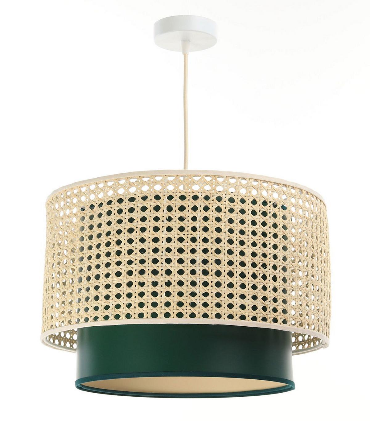 HÄNGELEUCHTE Beige 40/25 cm - Beige, Kunststoff (40/1/25cm) - ONZENO