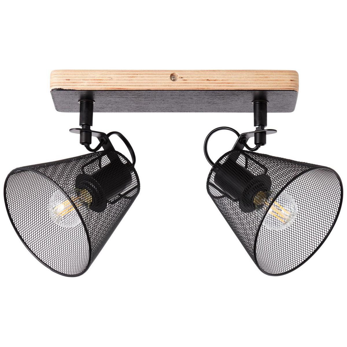 SPOTBALKEN Whole 40113/76 - Schwarz, Holz (14/36.8/20cm) - Brilliant