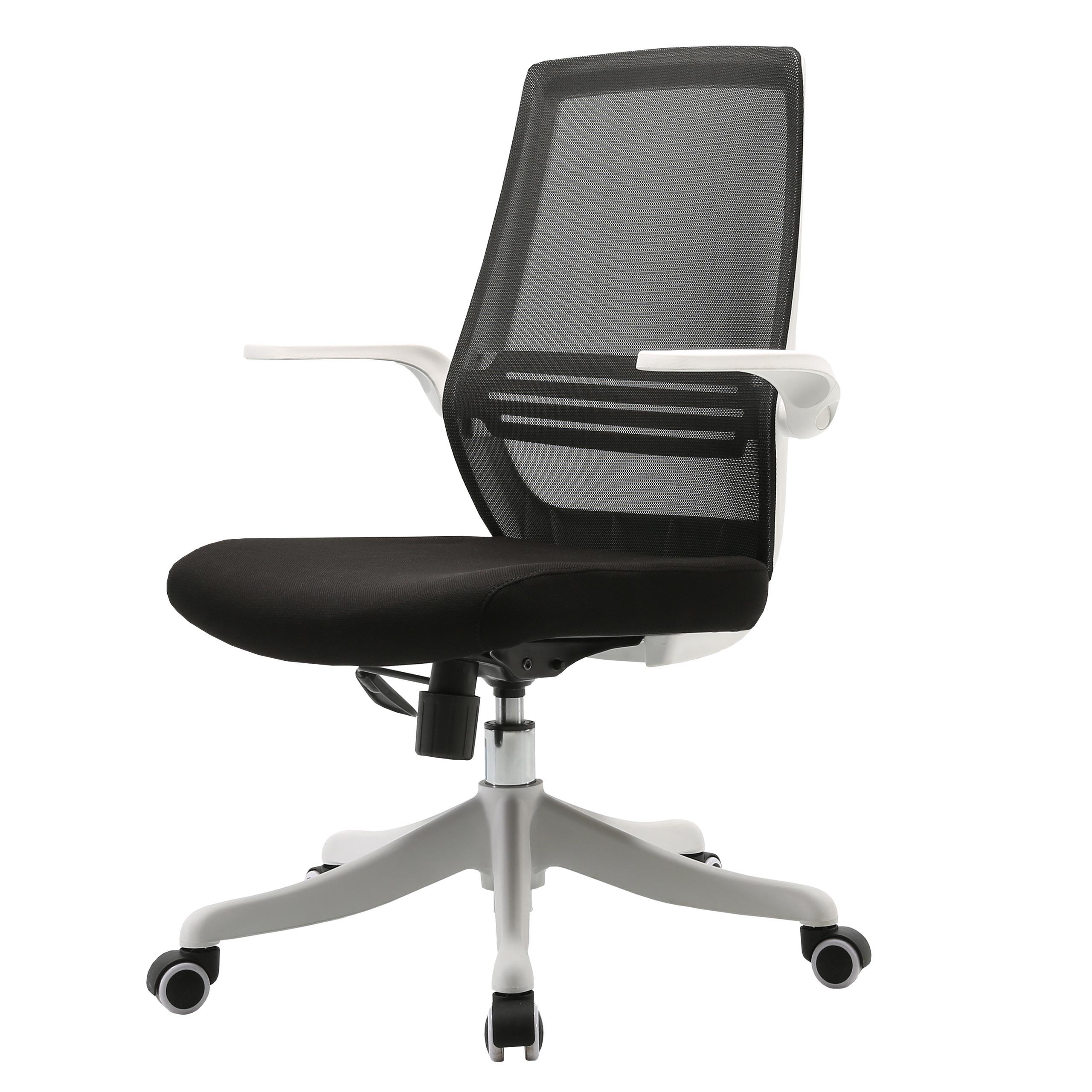 BÜROSTUHL Schwarz - Schwarz, Textil (63/99/46cm) - SIHOO