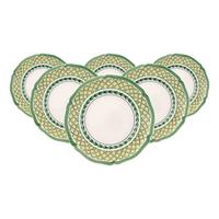 BROTTELLER French Garden Orange bunt ø 17,4 cm 6er Set - Multicolor, Keramik (17.4cm) - Villeroy & Boch