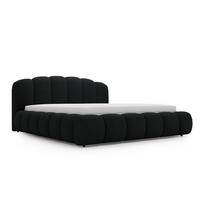 POLSTERBETT CLOUD SOFT - Schwarz, Textil (206/234cm) - Graingold