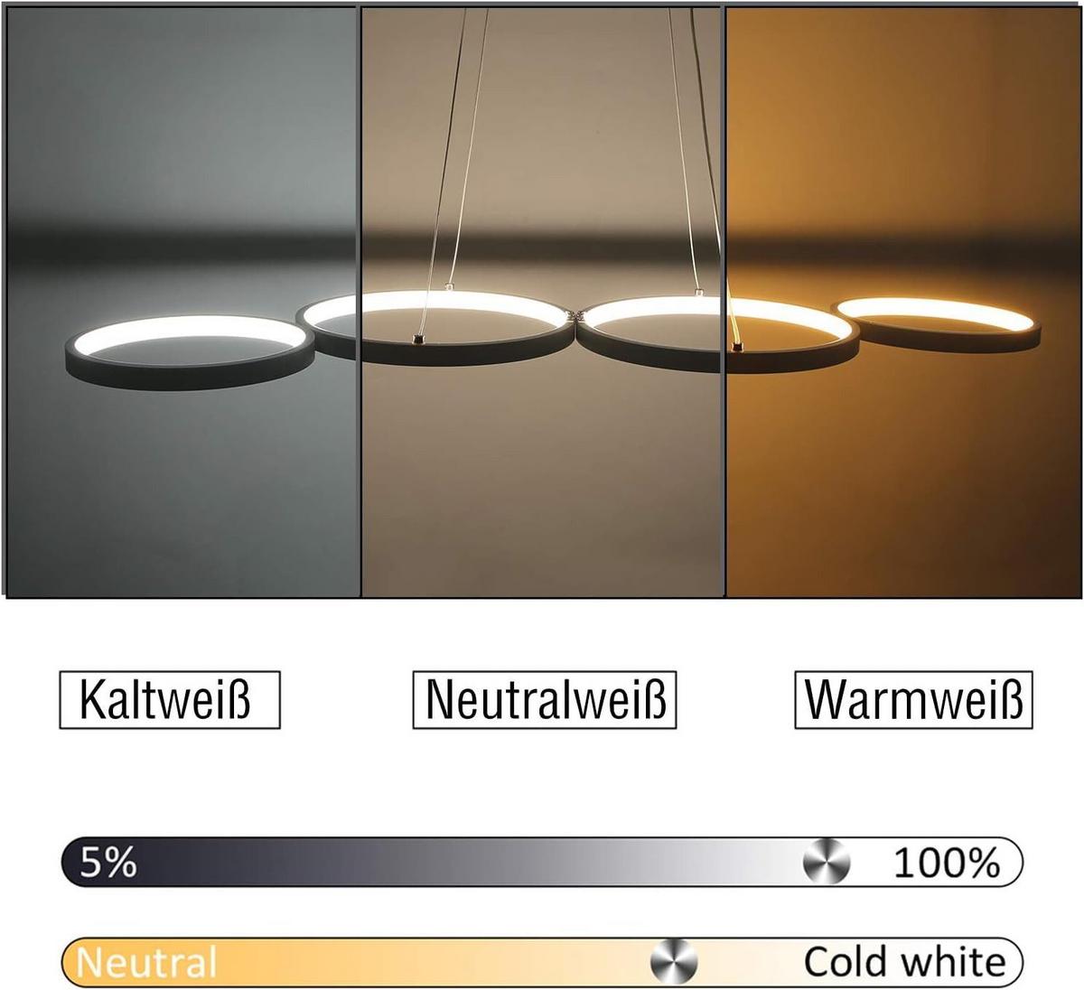 PENDELLEUCHTE Sphäre 88/32/160 cm - Weiß, Metall (88/32/160cm) - Nettlife