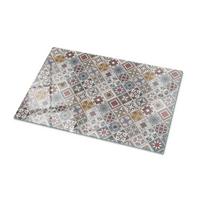 TISCHPLATTE 100x70 cm Mosaikmuster mit Ornamenten - Multicolor/Grau, Glas (0.4/100/70cm) - TULUP