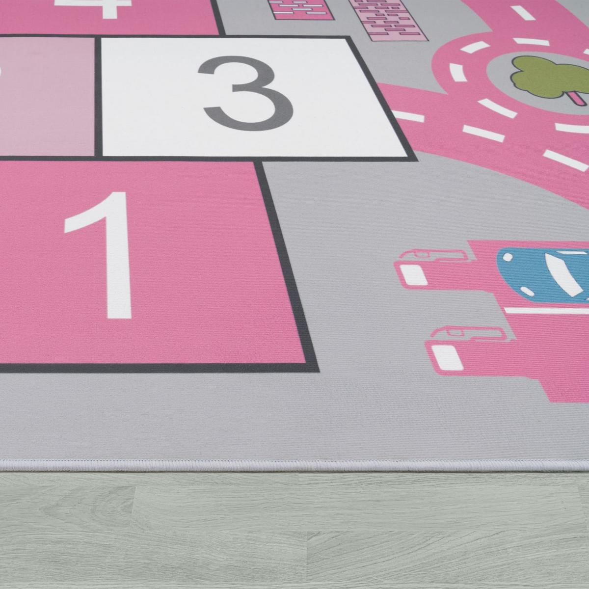 KINDERTEPPICH Pink 200 x 290 cm - Pink, Kunststoff (200/290cm) - TT Home