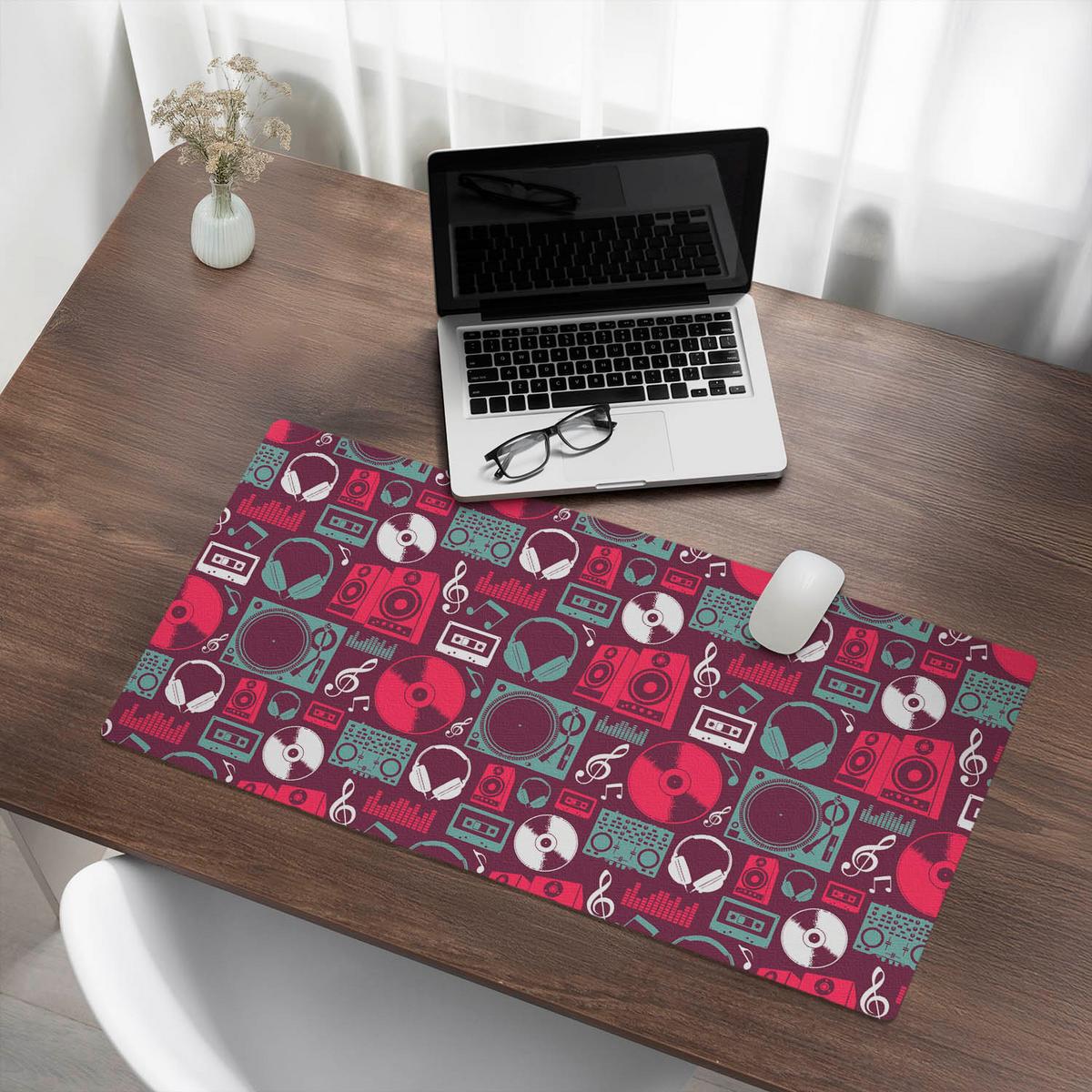 SCHREIBTISCHUNTERLAGE 90x45 cm Bordeaux - Bordeaux, Kunststoff (90/45/1.6cm) - Wallfluent