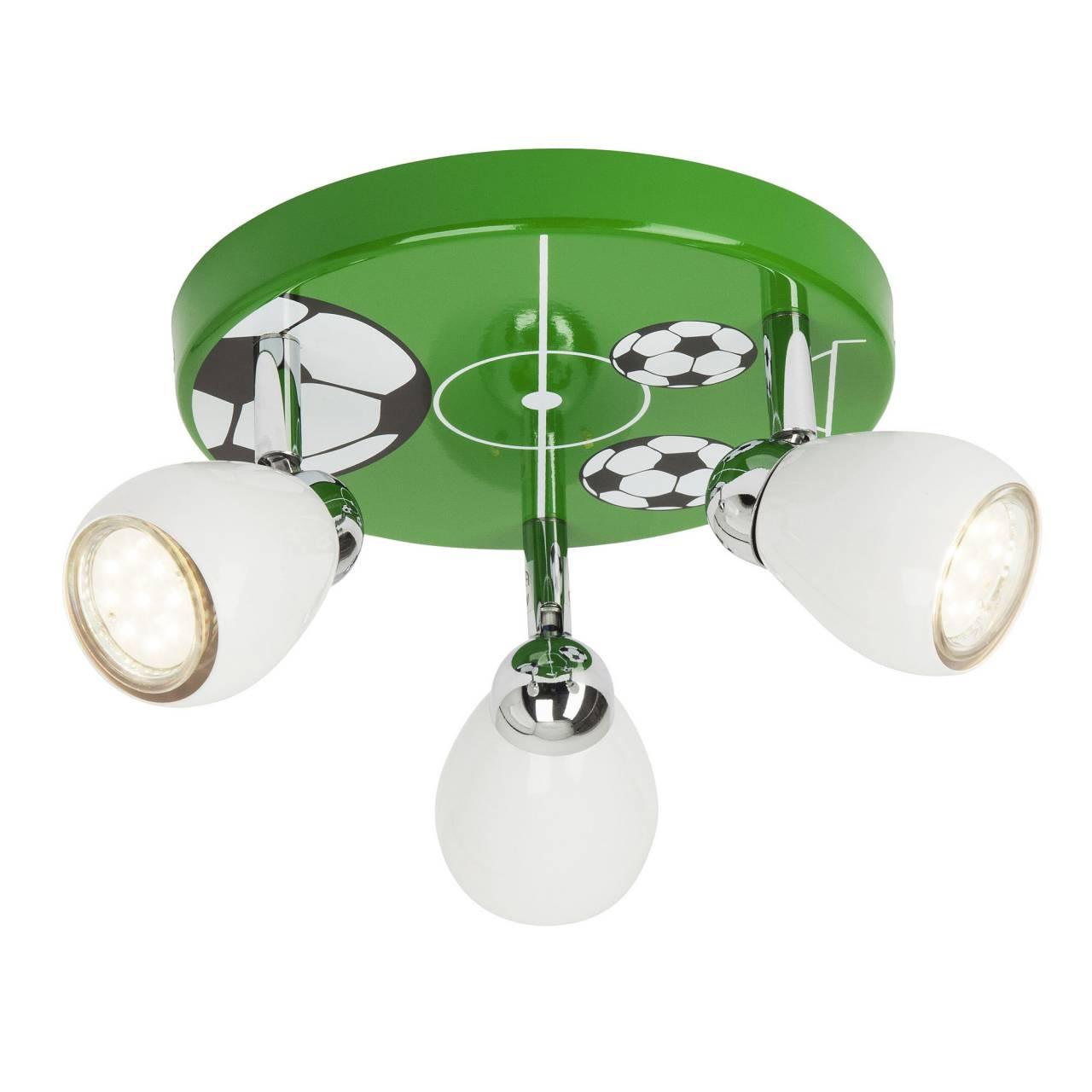 SPOTRONDELL Soccer G56234/74 - Grün, Metall (14.5/31/11cm) - Brilliant