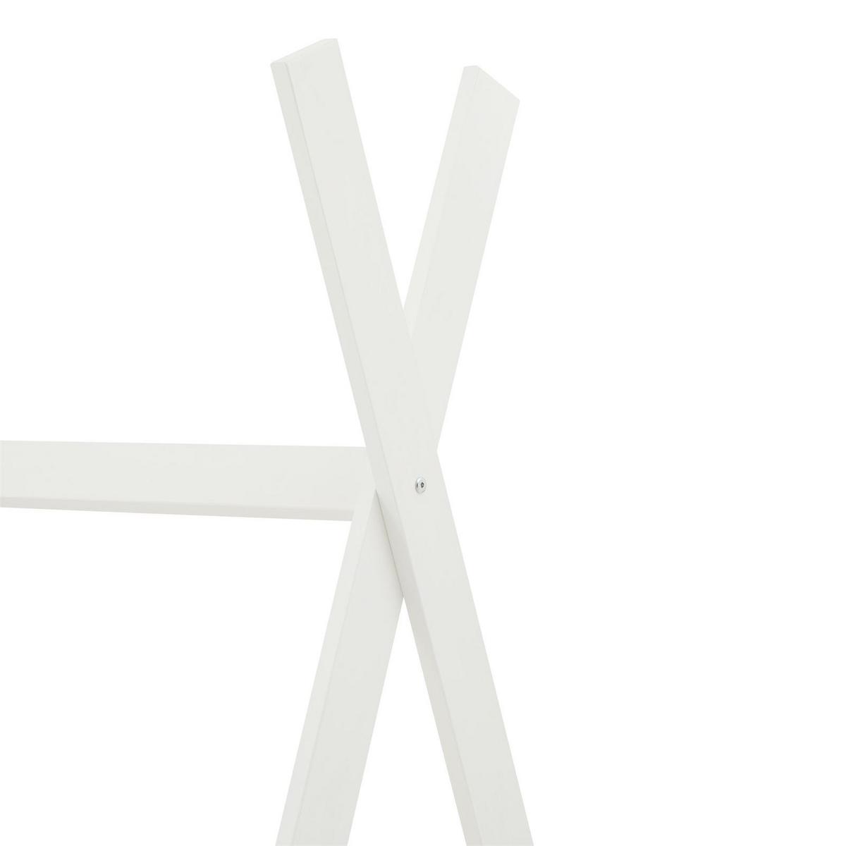 TIPIBETT ELIN 90X200 CM - Weiß, Holz (95/167/205cm) - IDIMEX