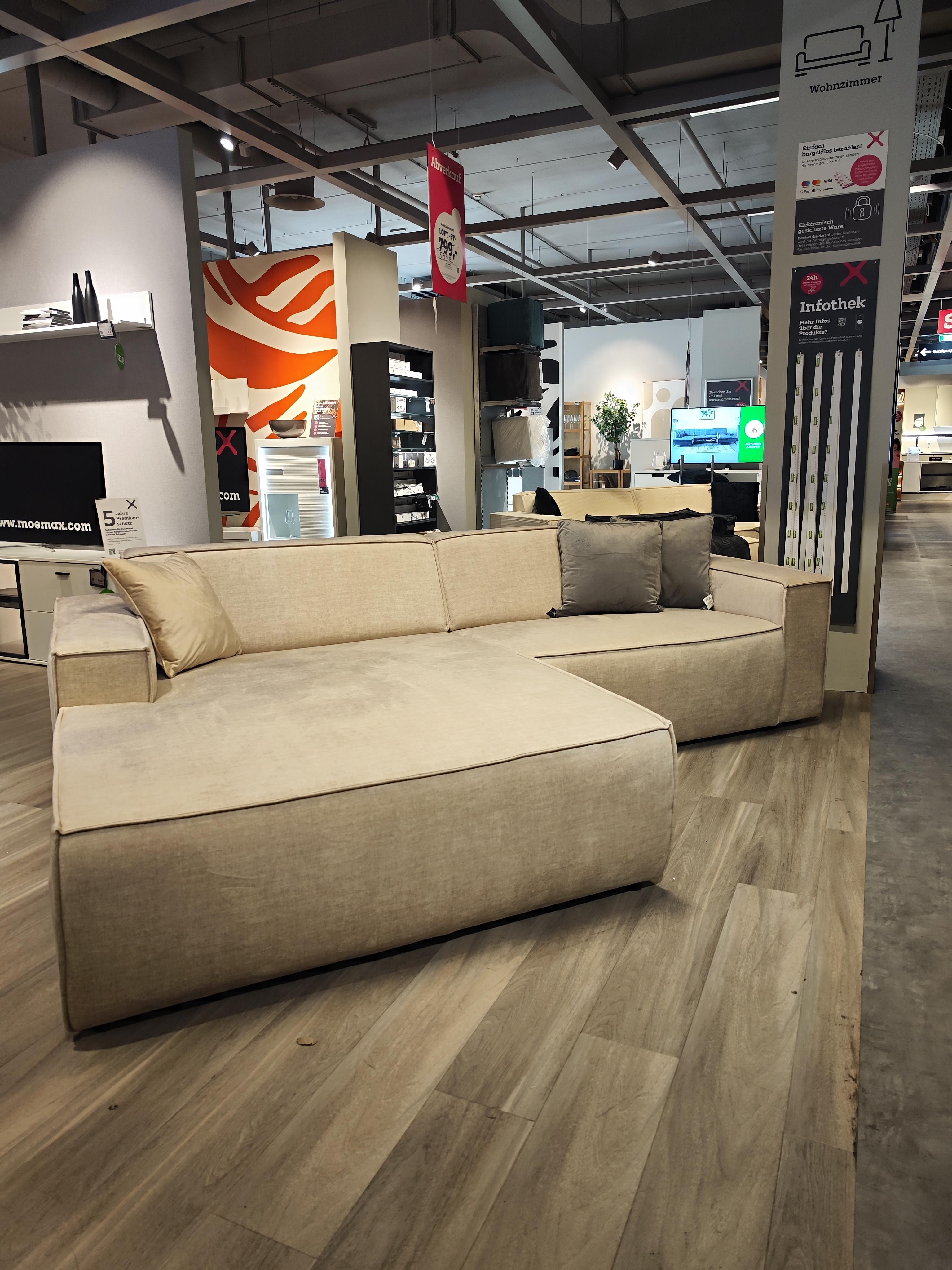 Wohnlandschaft Loft Beige