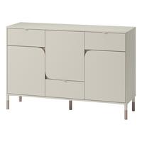 KINDERKOMMODE Harmony 3D3S HR06 - Kaschmir/Trüffeleichefarben, Holzwerkstoff/Kunststoff (130/87/40cm) - MIRJAN24
