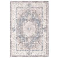 VINTAGE DESIGNERTEPPICH FINESSE ORIENT MEDAILLON - Beige/Grau, Textil (80/250cm) - Pergamon