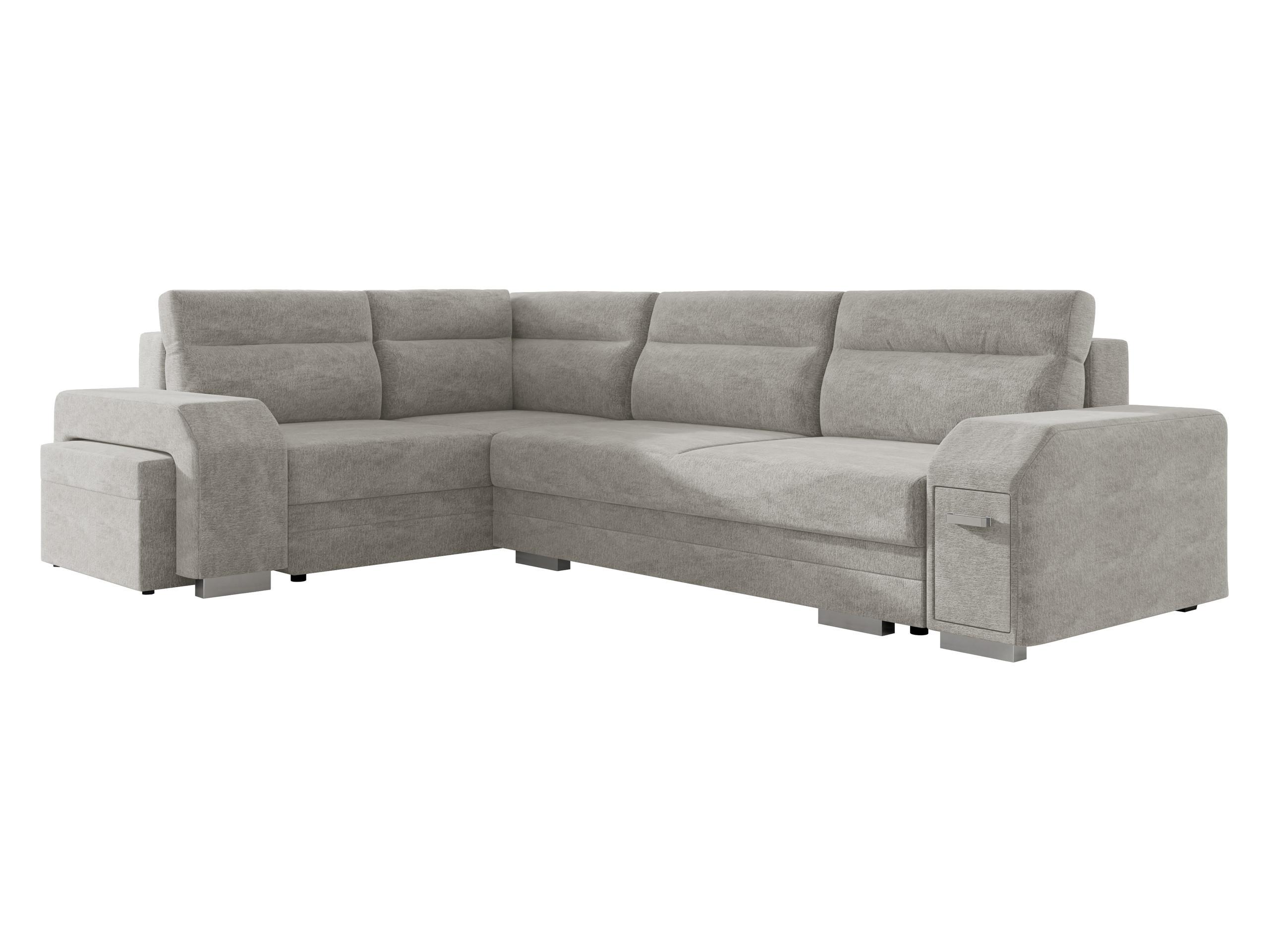 ECKSOFA Alvares, Seite: Links - Beige, Holz/Kunststoff (305/205cm) - MIRJAN24