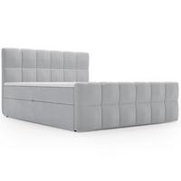 BOXBETT Alicante 160x200 Grau - Grau, Holz/Textil (160/200cm) - Graingold