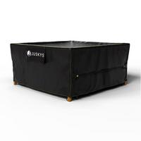 GARTENMÖBELABDECKUNG CoverSafe Pro schwarz - Schwarz, Kunststoff (200/90/200cm) - Juskys
