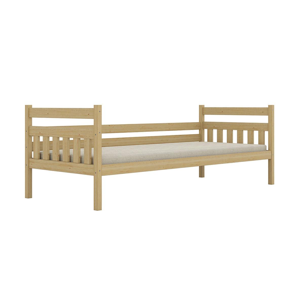 BETT 90/200 David Holz - Braun, Holz (90/200cm) - Petits-meubles