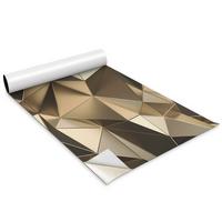 MÖBLAUFKLEBER 100x50 cm braun - Fango, Kunststoff (50/0.1/100cm) - Wallfluent