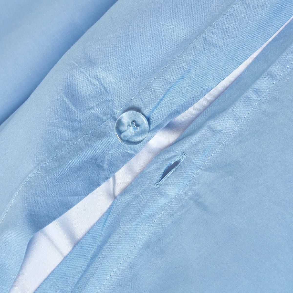 KINDERBETTWÄSCHE Perkal - Blau, Textil (120/150cm) - Homescapes