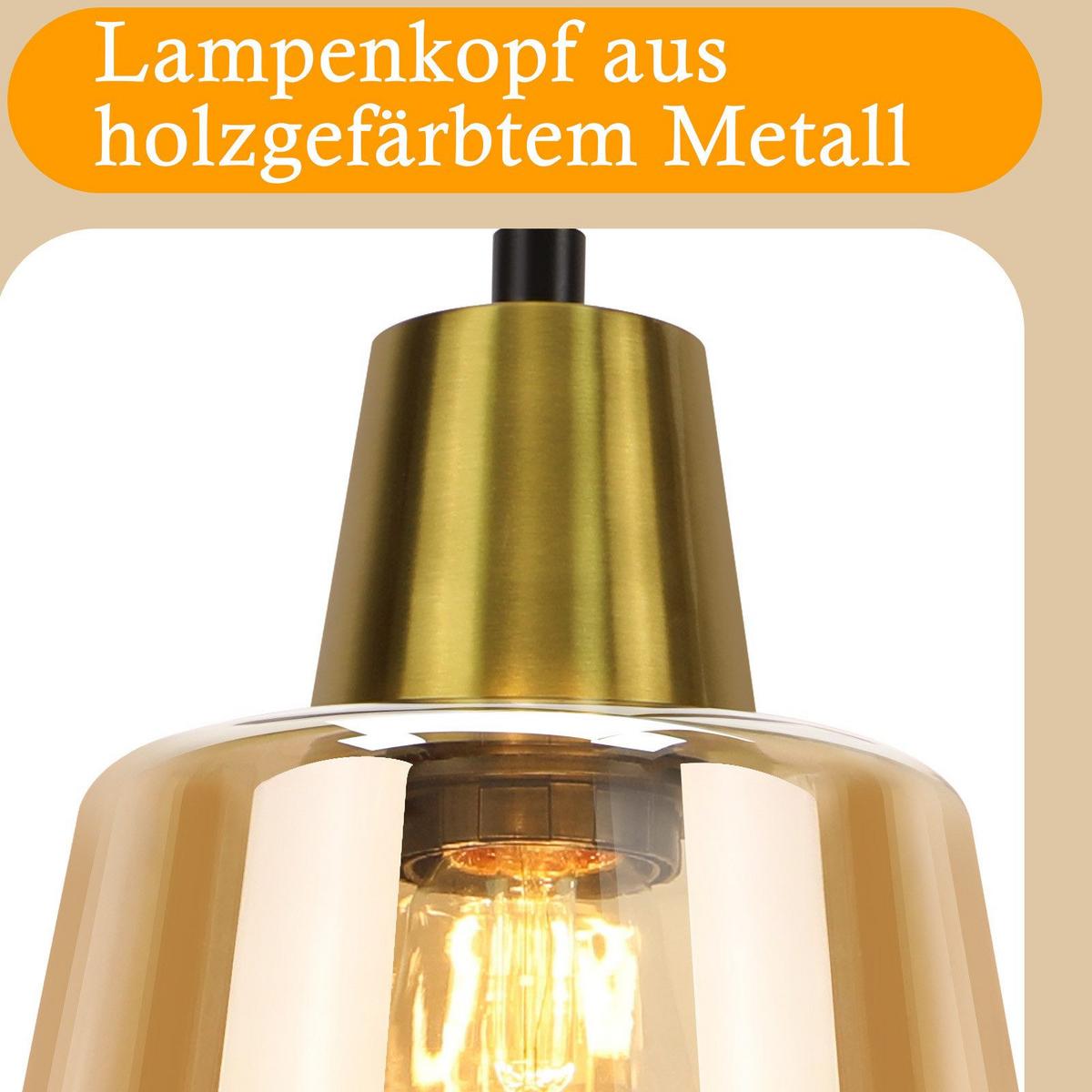 PENDELLEUCHTE Marmon 8/8/146.5 cm - Schwarz, Metall (8/8/146.5cm) - Nettlife