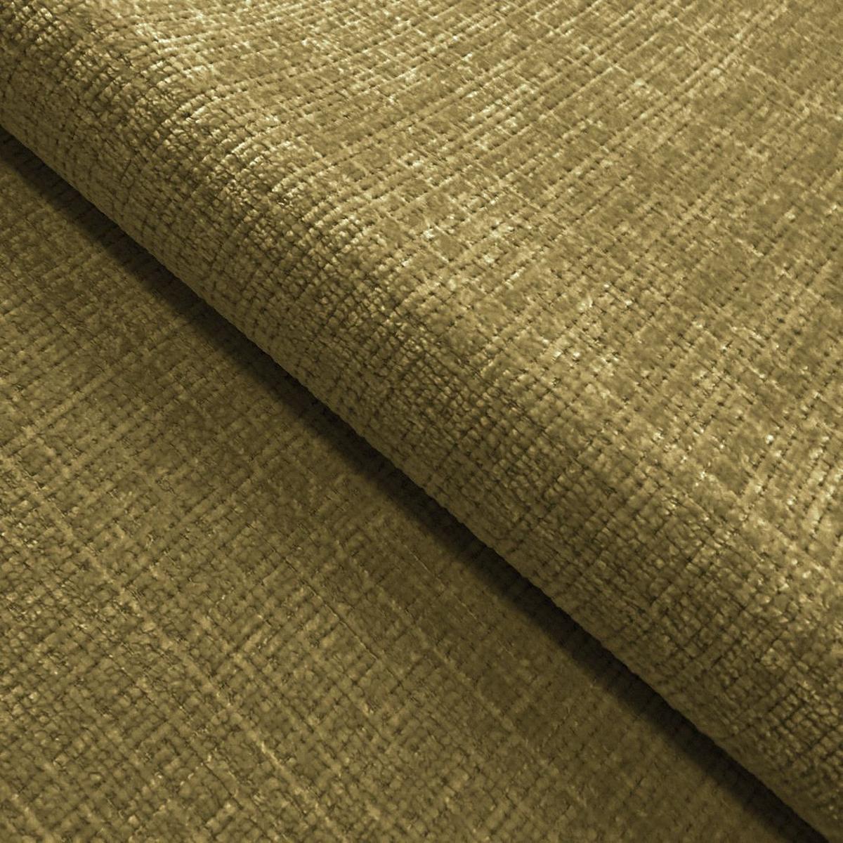ECKSOFA Calma mit Schlaffunktion und Bettkasten im Bumpy-Design aus weichem Grün Chenille-Stoff - Ottomane rechts - Beige/Schwarz, Holz/Kunststoff (239/140cm) - S-Style Möbel