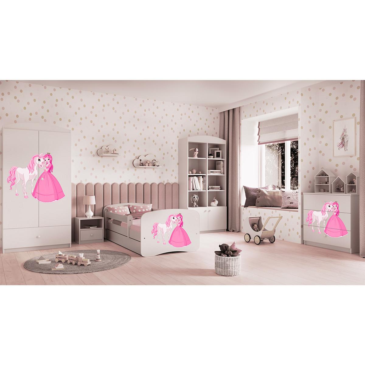 KINDERKOMMODE Weiß - Weiß, Holzwerkstoff (81/80/41cm) - Petits-meubles