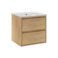 WASCHTISCH 51cm Edmé Holz - Braun, Holzwerkstoff (51/52/46cm) - Petits-meubles