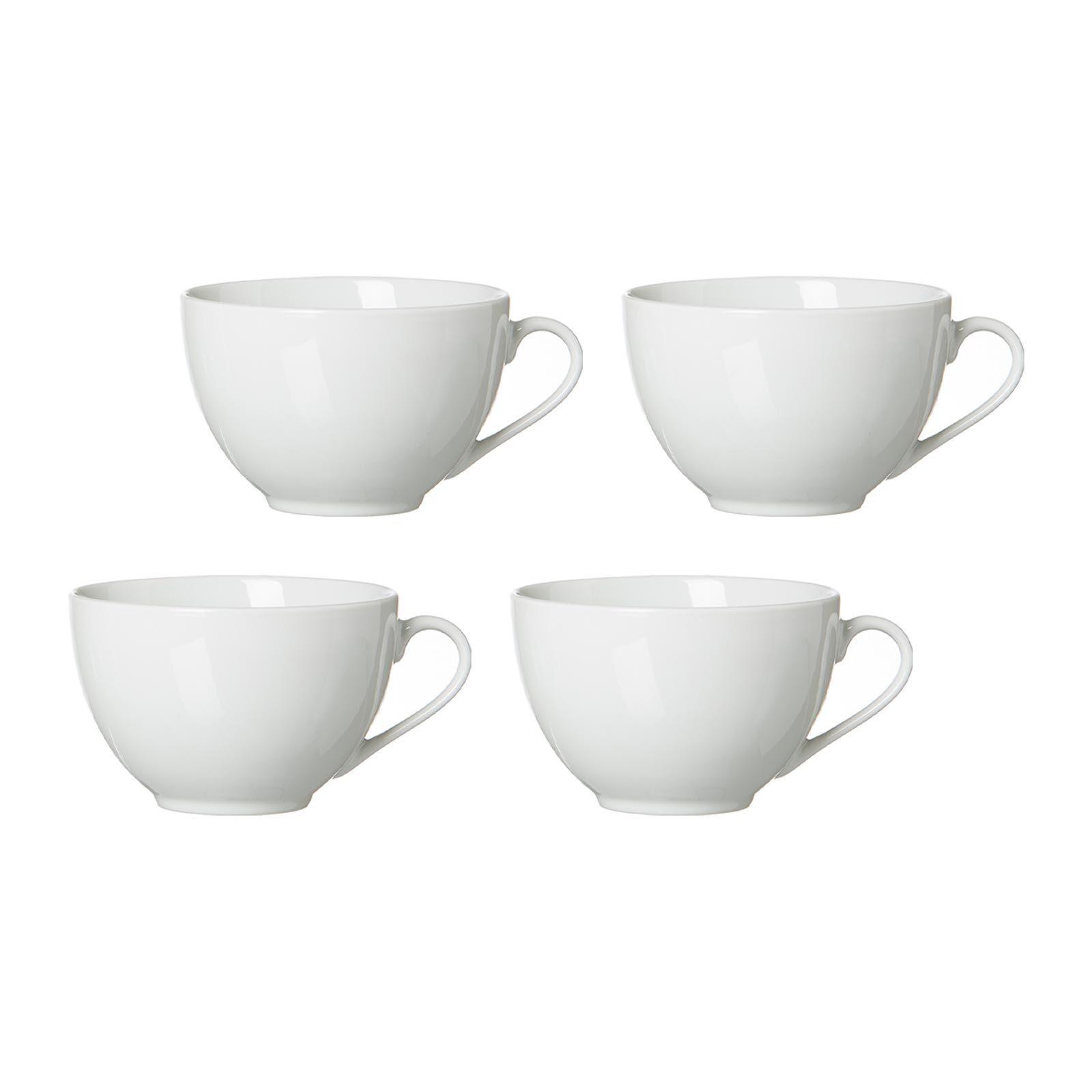 CAPPUCCINOTASSEN Bianco weiß 300 ml 4er Set - Weiß, Keramik (0.3L) - Ritzenhoff Breker