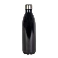THERMOSKANNE 1 Liter Auslaufsicher - Schwarz, Metall (0.75L) - Intirilife