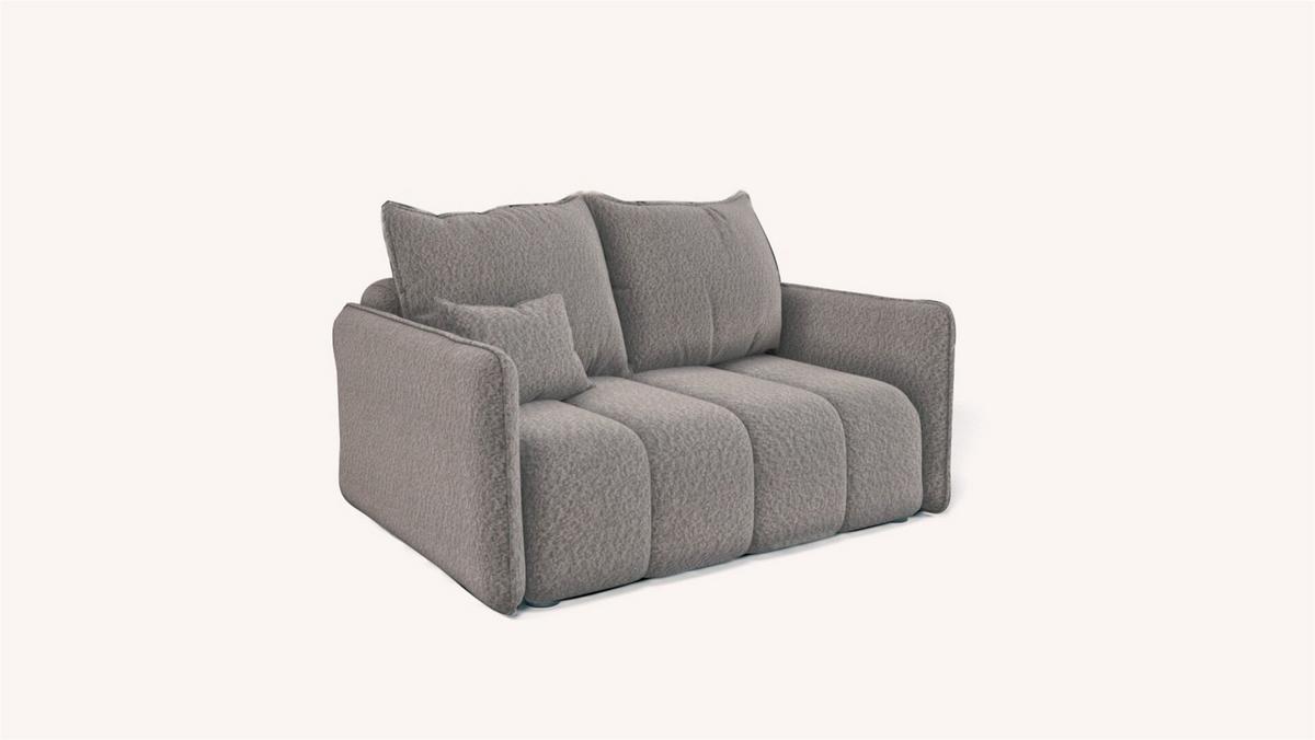 SOFASET Morgano 3-2-1 - Beige, Holzwerkstoff/Textil (216/86/102cm) - Fun Möbel