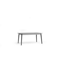 ESSTISCH NIMB Ausziehbar 180 - 220 / 90 x 75,5 cm - Schwarz/Grau, Holz (180/90/75.5cm) - MASSENO