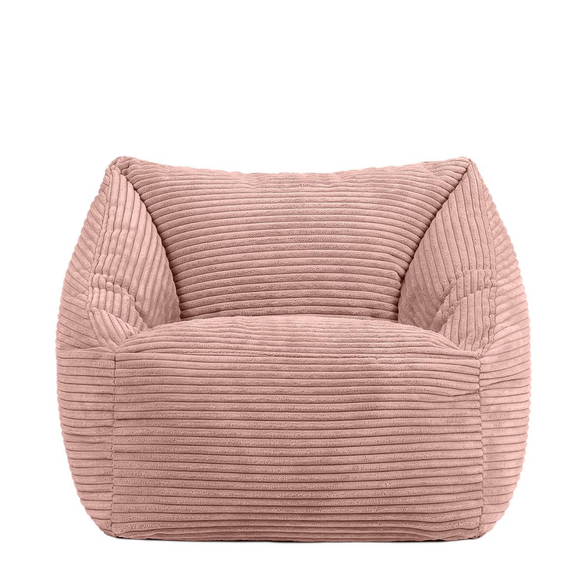 SITZSACK Flauschig für Kinder 2-tlg. - Pink, Textil (55/44/55cm) - icon