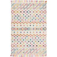 TEPPICH mit Fransen ARUN, geometrisch-abstrakt, Bunt, 200 x 290 cm - Multicolor, Textil (290/200cm) - KADIMA DESIGN