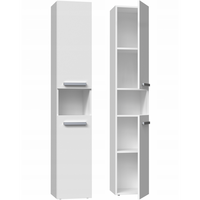 BADEZIMMERSCHRANK Weiß 31/174/30 - Weiß, Holzwerkstoff (31/174/30cm) - RAUMHIRSCH FURNITURE