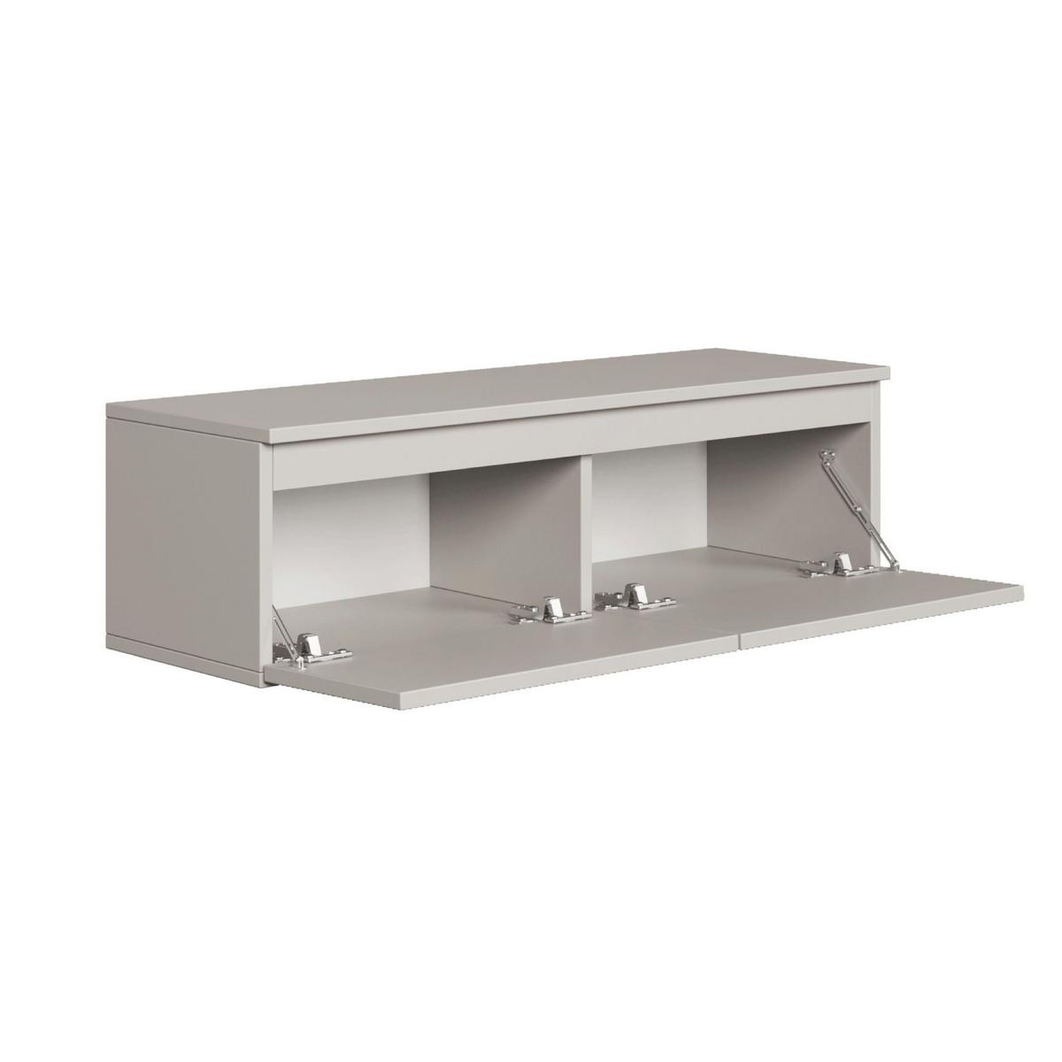 TV-LOWBOARD Bemmi Greige 100 cm - Kaschmir, Holzwerkstoff (100/28.4/31.8cm) - Selsey
