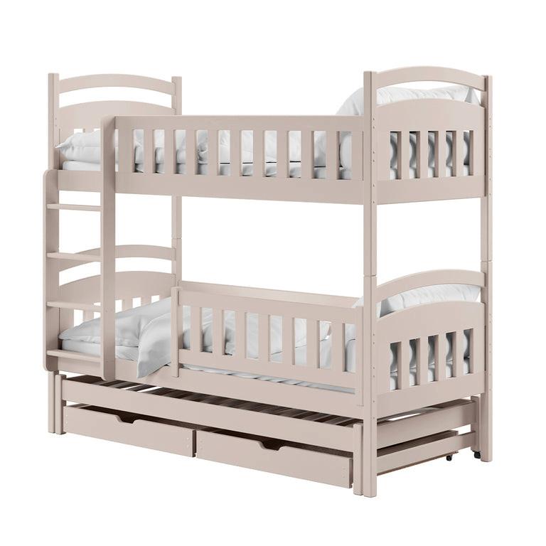 BETT 90/200 Jules Kaschmir - Beige, Holzwerkstoff (90/200cm) - Petits-meubles