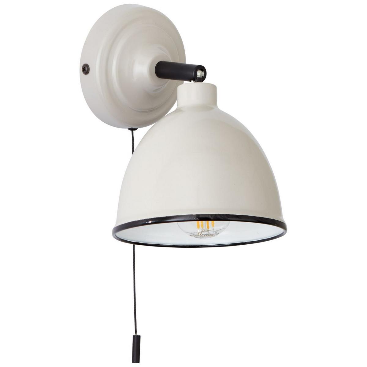 WANDLEUCHTE Telio 97002/22 - Grau, Metall (12.5/12.5/19.5cm) - Brilliant