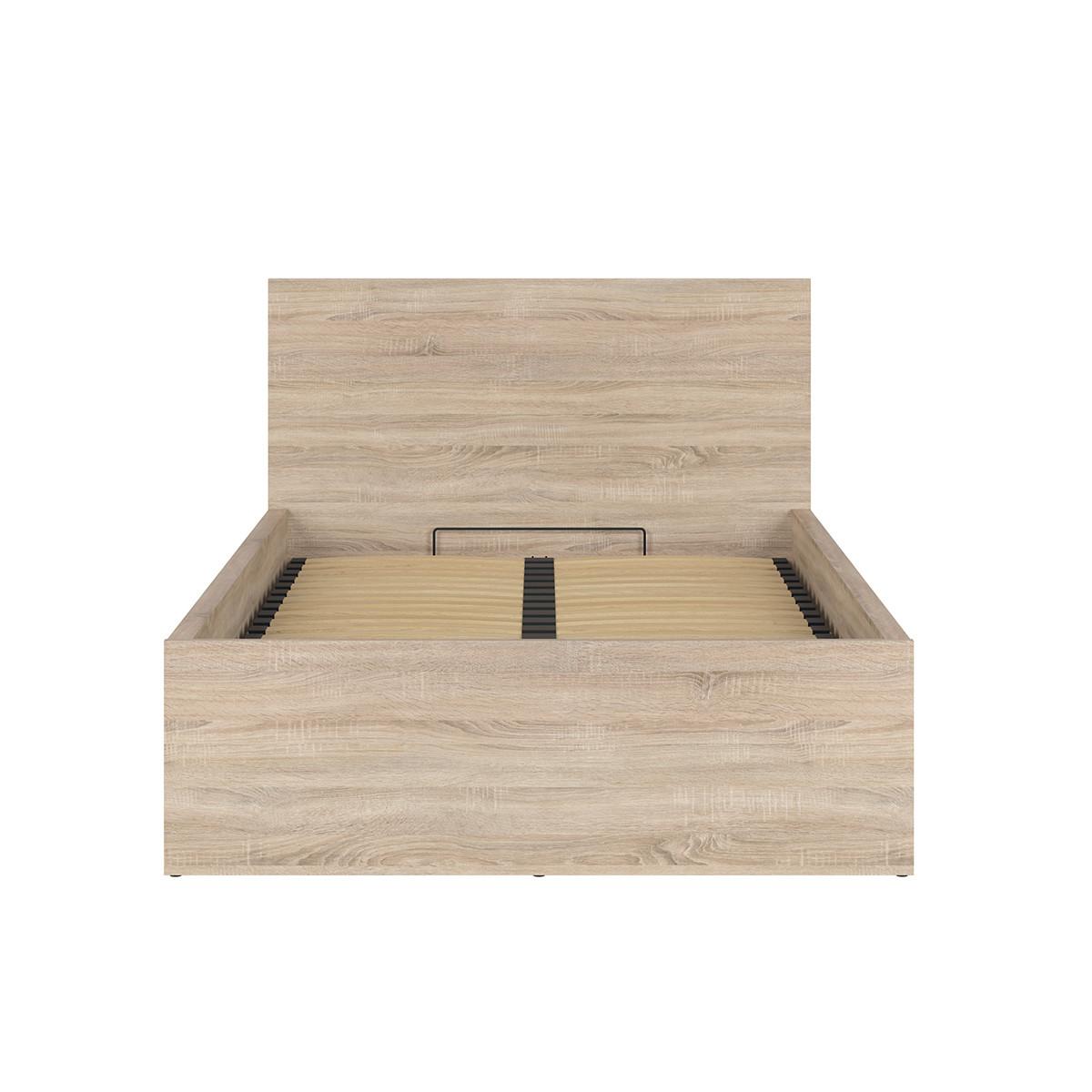 BOXBETT 120/200 Edwin Holz - Braun, Holzwerkstoff (120/200cm) - Petits-meubles