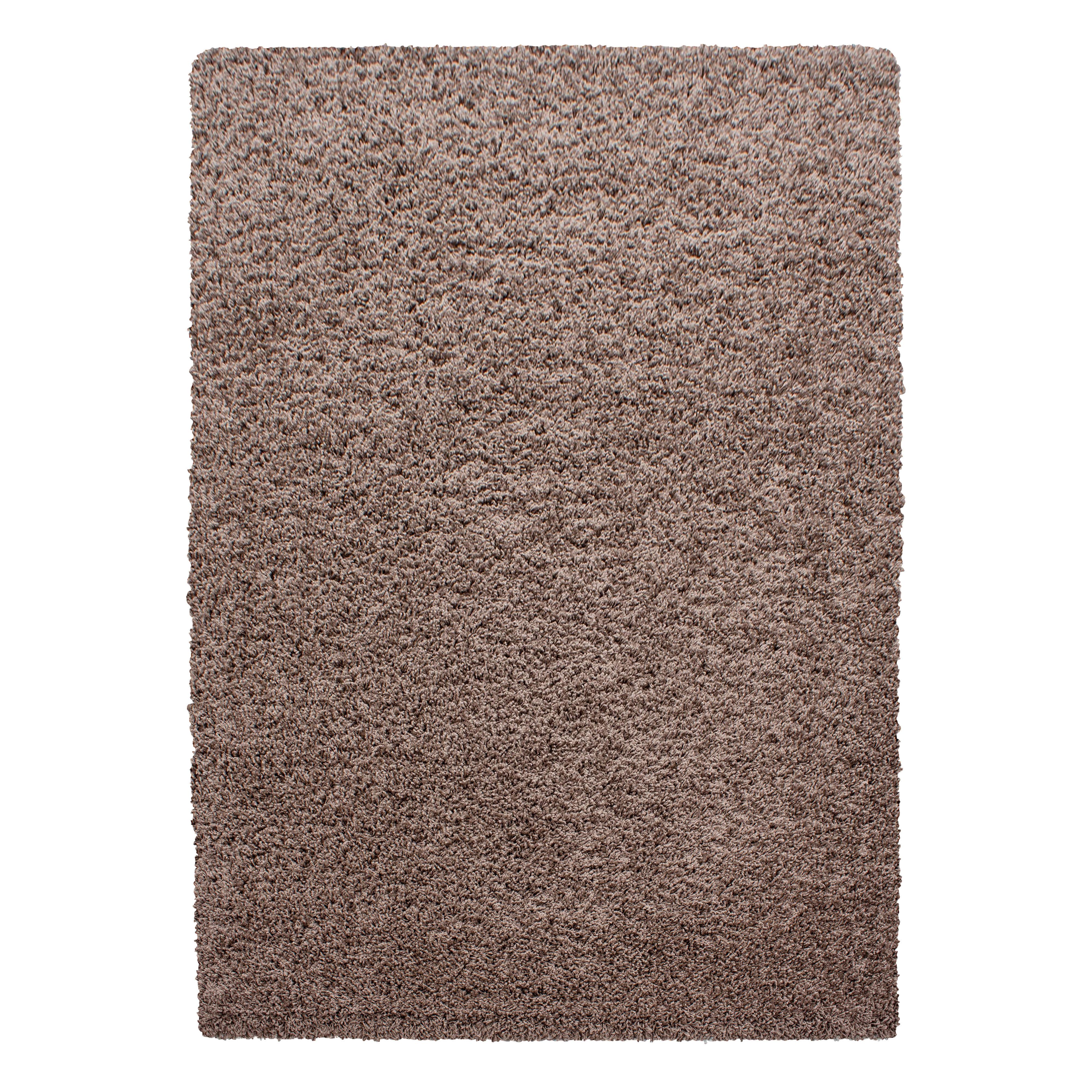 HOCHFLORTEPPICH RHEIN, einfarbig, Mokka, 300 x 400 cm - Braun, Textil (300/400cm) - KADIMA DESIGN