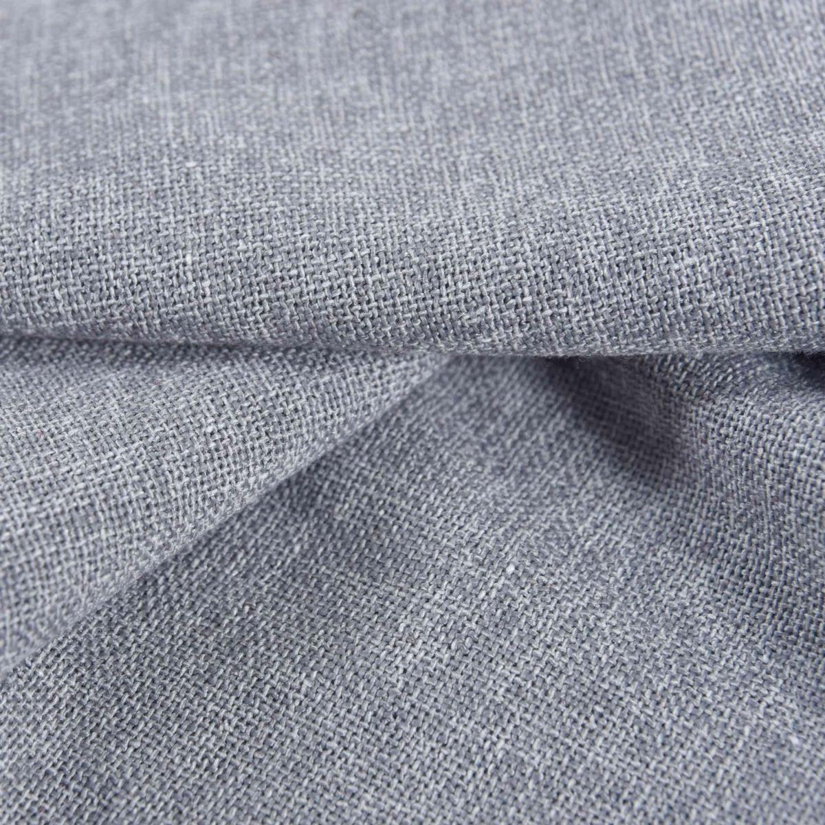 VORHANG 2ER SET »Essen« HxB 245x145 cm Dunkelgrau - Dunkelgrau, Textil (145/245cm) - Gardinenbox