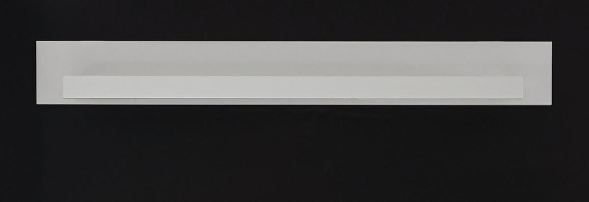 WANDBOARD weiß Hochglanz, Wandregal 200 x 20 cm - Weiß Hochglanz, Holzwerkstoff (200/20/18cm) - Furn.Design