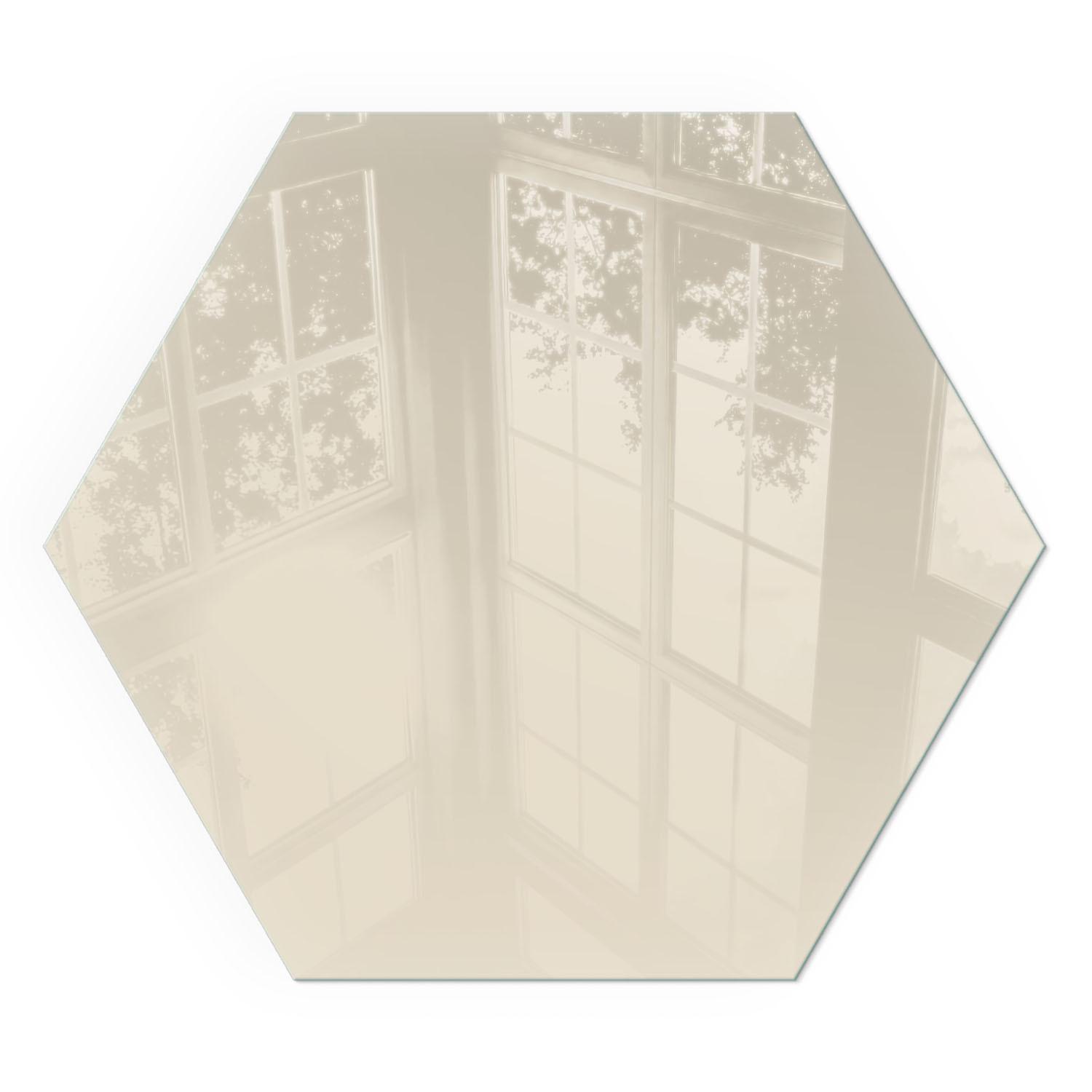 GLASPLATTE für Kamin h40 cm - Gelb, Glas (40/40/0.4cm) - TULUP