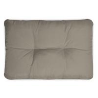 LOUNGEKISSEN Flair Outdoor Rücken 50/40/12cm Hellgrau - Hellgrau, Textil (40/12/50cm) - Beautissu 