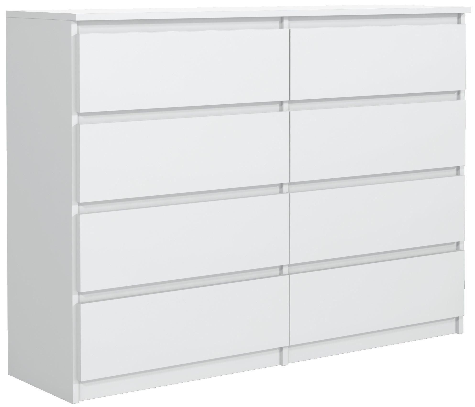 KOMMODE Weiß 120/102/39 - Weiß, Holzwerkstoff (120/102/39cm) - RAUMHIRSCH FURNITURE