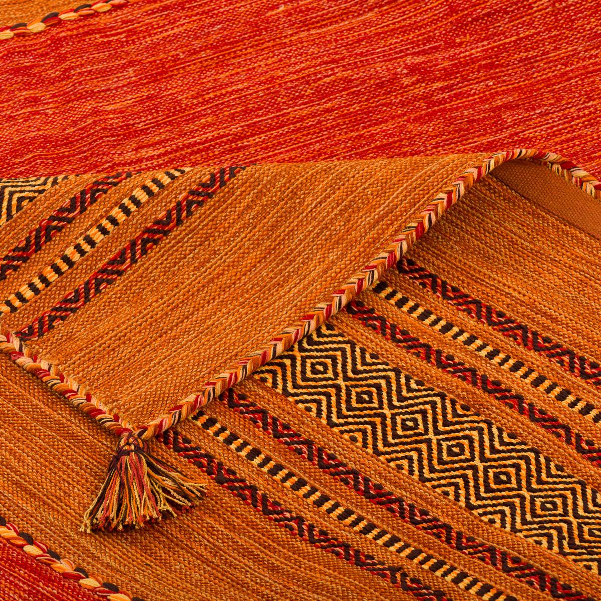 NATUR TEPPICH KELIM NAVARRO - Terracotta, Textil (70/140cm) - Pergamon