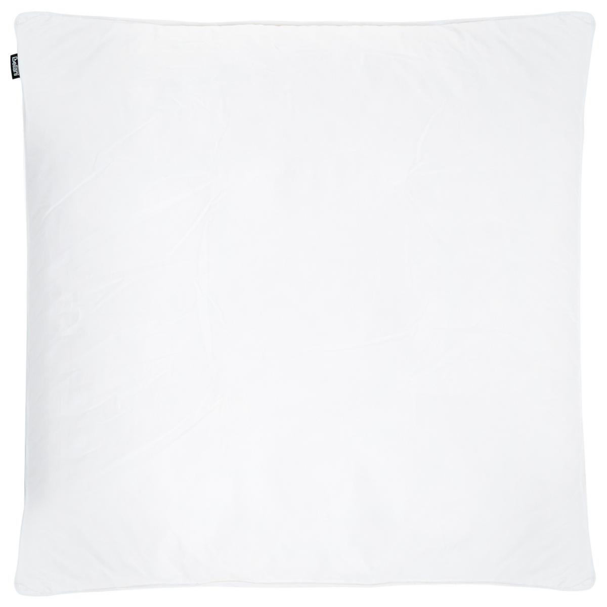 KOPFKISSEN 2er-Set Weiß 80/80 cm Feldberg - Weiß, Naturmaterialien (80/80cm) - Beliani